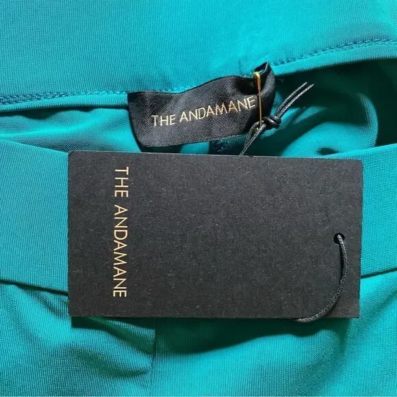 The Andamane Gaia Flare Pants Jersey Bells Sz 42 8 NWT FWRD $400